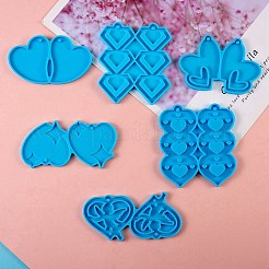 6шт diy кулон силиконовые Молды&nbsp;DIY-SZ0006-45