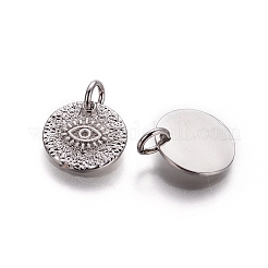 Латунные подвески с неровной поверхностью&nbsp;LS-KK-I656-04P