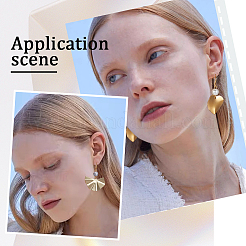 50 шт латунные серьги крючки&nbsp;KK-BBC0008-57