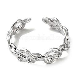 Латунные открытые манжеты для женщин&nbsp;LS-RJEW-G296-01P