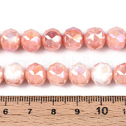 Антикоррозийные гальванические стеклянные бусины&nbsp;X-GLAA-N010-10mm-05