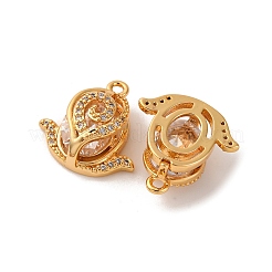 Латунные микро проложить кубического циркония подвески&nbsp;KK-K382-51G