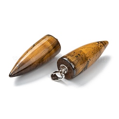 Естественно тигровый глаз отметил кулоны&nbsp;G-D040-01P-B05