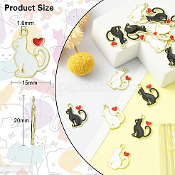 Подвески из эмали и сплава&nbsp;ENAM-CJ0001-53