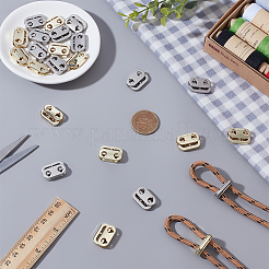 24 шт. 2-цветные литые пружинные шнуровые замки&nbsp;FIND-FG0005-27