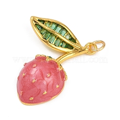 Латунь эмаль подвески&nbsp;X-KK-K405-01B-G