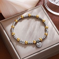 Браслеты с подвесками из нержавеющей стали 304&nbsp;FS-WGA0F88-01