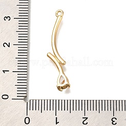 Латунные микро проложить кубического циркония подвески&nbsp;KK-M301-17G