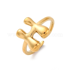 Кольца-манжеты из нержавеющей стали 304 для женщин&nbsp;LS-RJEW-M060-01G-08