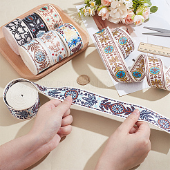 24 ярд 8-цветной полиэфирной ленты&nbsp;OCOR-PH0006-61