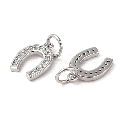 Покрытие стойки латунь микропаве прозрачные подвески из кубического циркония&nbsp;ZIRC-P118-01P