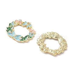 Подвески из сплава эмали и стразов&nbsp;FIND-C074-04KCG