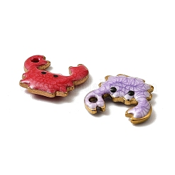 Подвески из эмалированной нержавеющей стали 304&nbsp;STAS-P405-01B-G