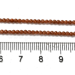 Синтетические голдстоуновские бисер пряди&nbsp;G-B090-A08-01