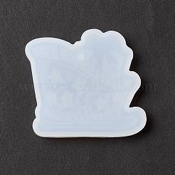 Стадион «птичье гнездо» с подвеской из кокосовой пальмы силиконовые Молды&nbsp;LS-DIY-K054-15