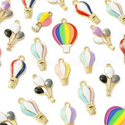 24шт 8 стиля подвески из сплава с эмалью&nbsp;ENAM-FS0001-74