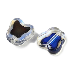 Двухцветные стеклянные бусины для настроения&nbsp;GLAA-Z007-05A