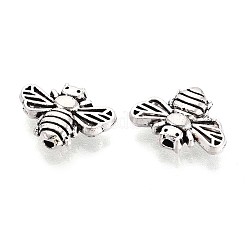 Сплавочные овальные бусины тибетского стиля &nbsp;TIBEB-T004-05AS