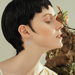 240 шт. 8-х цветные латунные шарообразные серьги-гвоздики&nbsp;KK-FH0001-86