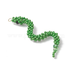 Стеклянные бусины большие подвески&nbsp;PALLOY-MZ01157-01