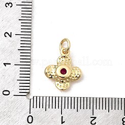 Латунные микро проложить кубического циркония подвески&nbsp;KK-A266-35G