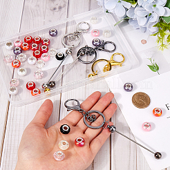 Набор для самостоятельного изготовления брелока из смоляных бусин&nbsp;DIY-SC0025-47