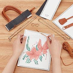 Наборы для изготовления сумок с цветочным узором своими руками&nbsp;DIY-WH0304-671B
