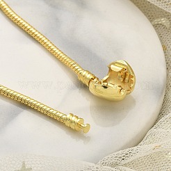 Латунь микро проложить кубического циркония браслеты ссылку&nbsp;LS-BJEW-S158-17G