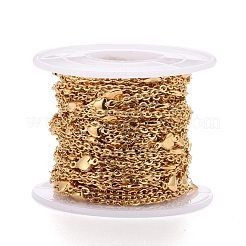 Цепи из нержавеющей стали 304 с вакуумным покрытием PVD&nbsp;CHS-E006-11G