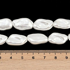 Гальванические стеклянные бусины GLAA-H039-04A