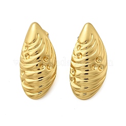 Серьги-гвоздики из нержавеющей стали 304 для женщин&nbsp;EJEW-U052-05G