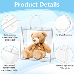 70 шт. прозрачные упаковочные сумки из ПВХ&nbsp;AJEW-WA0001-50