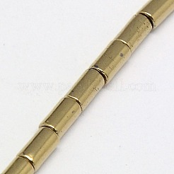 Гальванизировать немагнитных синтетический гематит бисер пряди&nbsp;G-J162-A-01