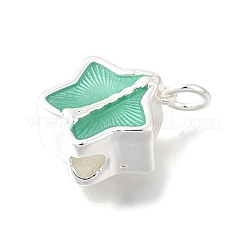 Латунь эмаль подвески&nbsp;KK-U072-10S