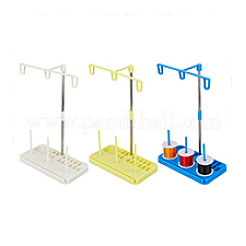 3 комплект двухцветных пластиковых держателей ниток на 3 катушки&nbsp;DIY-DC0002-39