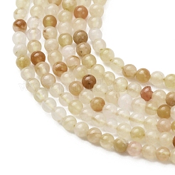 Природный Топаз нефрита бисер нитей&nbsp;G-Z116-A12-2mm