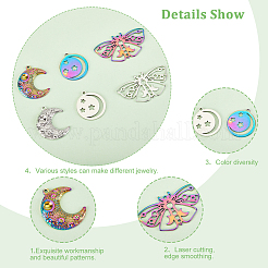 12 шт. 6 подвески из нержавеющей стали 304&nbsp;STAS-DC0009-98