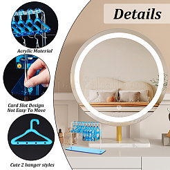 2 комплект акриловых вешалок для сережек&nbsp;EDIS-PH0001-42B