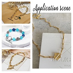 Застежки-тоглы из нержавеющей стали 304 с вакуумным покрытием pvd&nbsp;STAS-UN0010-31