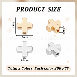 600шт 2 цвета пластиковые бусины ccb&nbsp;CCB-UN0001-02