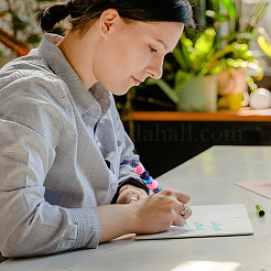 2шт. шариковая ручка со стразами из полимерной глины&nbsp;OFST-TA0001-03E