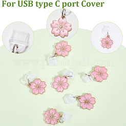 6 шт. пылезащитные заглушки из смолы для мобильных телефонов&nbsp;FIND-CN0002-01