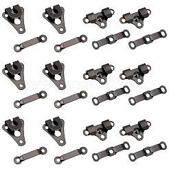 60 шт. 2 стиля латунных регулируемых джинсовых булавок&nbsp;KK-GF0001-21B