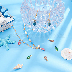 8 шт. подвески из нержавеющей стали 304 двух цветов&nbsp;STAS-UN0027-64