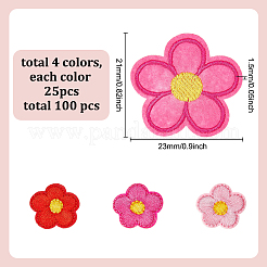 100 шт. 4-цветные полиэстеровые нитки для вышивки&nbsp;PATC-AR0001-19