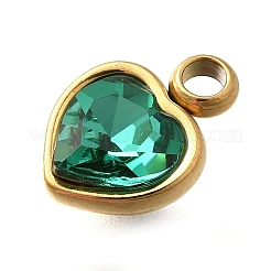 Нержавеющая сталь 304 с подвесками из стразов&nbsp;X-STAS-Q346-01G-08