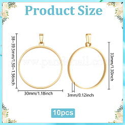 10 шт. 304 нержавеющая сталь с открытой задней частью&nbsp;PALLOY-UN00028