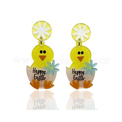 Пасхальные акриловые серьги-подвески&nbsp;FS-WG11C22-01