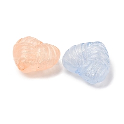 Светящиеся прозрачные акриловые бусины&nbsp;MACR-L015-15D