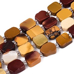 Природные mookaite бисер нитей&nbsp;G-T138-26A-02